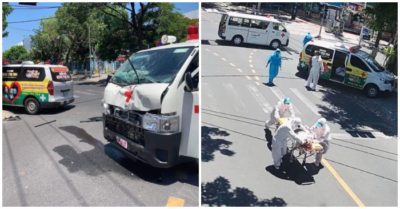 Clip: Khoảnh khắc 2 xe cứu thương va chạm nhau, F0 tử vong, điều dưỡng nhập viện