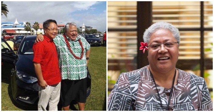 Nữ thủ tướng Fiame Naomi Mata’afa đã hủy bỏ dự án xây cảng của Trung Quốc ở Samoa. Dự án này do người tiền nhiệm của bà, ông Tuila'epa Sa'ilele Malielegaoi hậu thuẫn (ảnh: Wikimedia Commons).