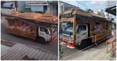 Video xe tang chạy trong khu phong toả, nhưng bên trong chứa ‘bí mật’ bất ngờ