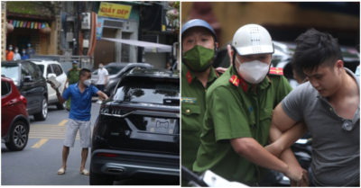 Video nóng: Cảnh sát và nhiều người dân bao vây, khống chế nam tài xế ‘đại náo’ trên đường phố Hà Nội