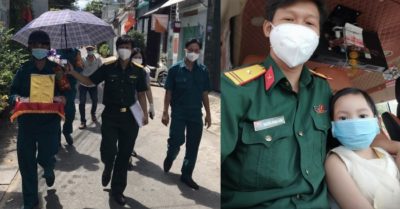 Đưa tro cốt người phụ nữ qua đời vì Covid-19 về nhà, thiếu tá chỉ thấy bé gái 4 tuổi ra nhận