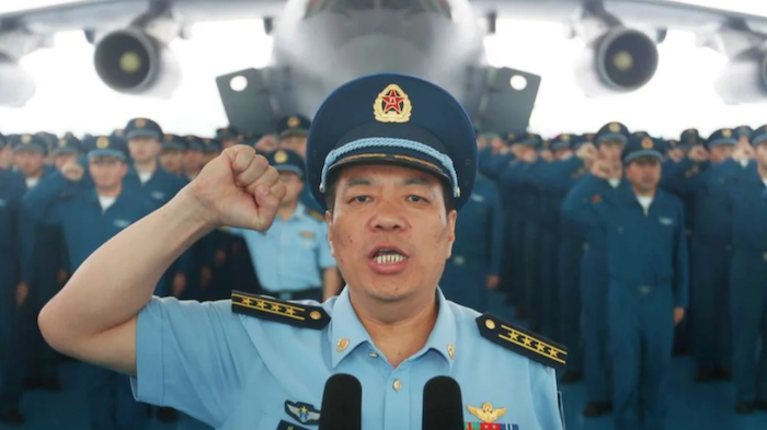 Trung Quốc hôm 21/9/2021 tuyên bố vừa cử máy bay y-20 tới 3 bãi đá ngầm ở quần đảo Trường Sa, Biển Đông của Việt Nam (ảnh chụp màn hình SCMP).
