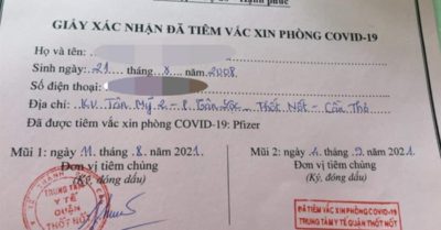 Thông tin 57 trẻ dưới 18 tuổi được tiêm vắc-xin Pfizer ở Cần Thơ là đúng sự thật