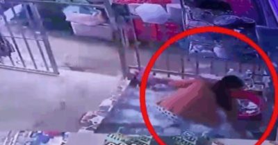 Clip: Trốn công an, người phụ nữ chạy vào nhà dân thảnh thơi ngồi rửa bát