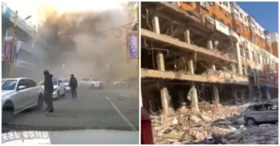 Video khoảnh khắc nổ lớn rung chuyển thành phố Trung Quốc, ít nhất 33 người thương vong