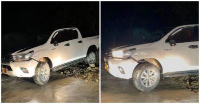 Truy bắt thanh niên Lào tông barie vượt biên vào Việt Nam