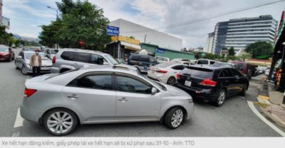 TP.HCM: Lùi thời gian xử phạt xe hết hạn đăng kiểm đến khi nào?