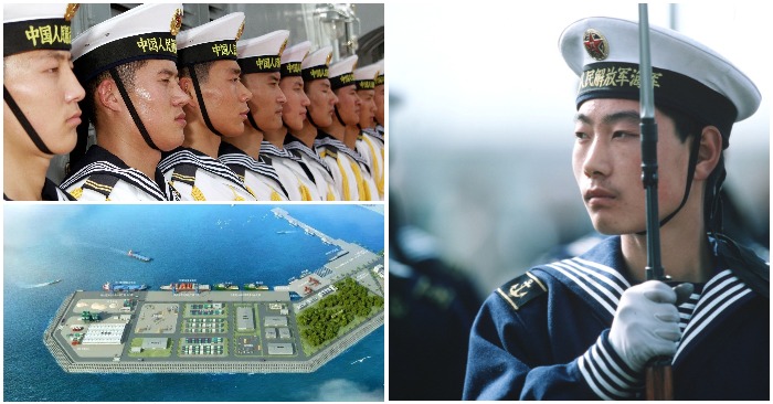 Trung Quốc xây cầu cảng ở Biển Đông để thăm dò tài nguyên