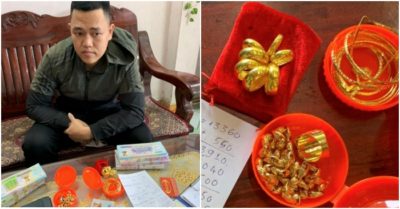 Thanh niên cầm tiền âm phủ đi mua vàng rồi cướp