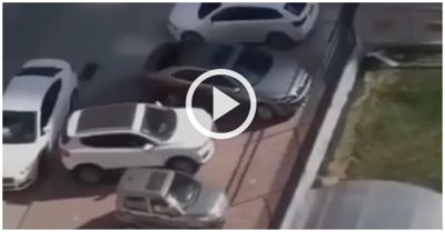 Video: Khoảnh khắc tài xế lùi xe điêu luyện khỏi chỗ đỗ hẹp