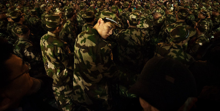 Trung Quốc sẽ huy động người dân từ 18 đến 60 tuổi nhập ngũ trong trường hợp xảy ra chiến tranh (ảnh: Flickr).