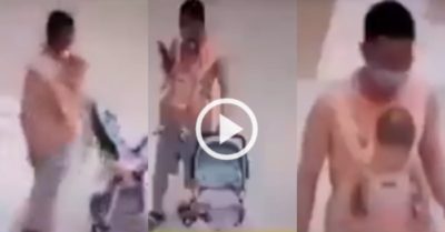 Video: Ông bố đãng trí