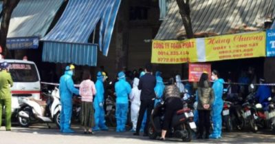 77 tiểu thương dương tính, phong tỏa chợ Sắt Hải Phòng