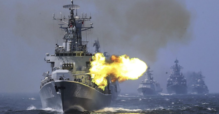 Giới quan sát cho biết Trung Quốc ngày càng hung hăng ở Biển Đông (ảnh minh họa, chụp màn hình DefenceTalk.com).