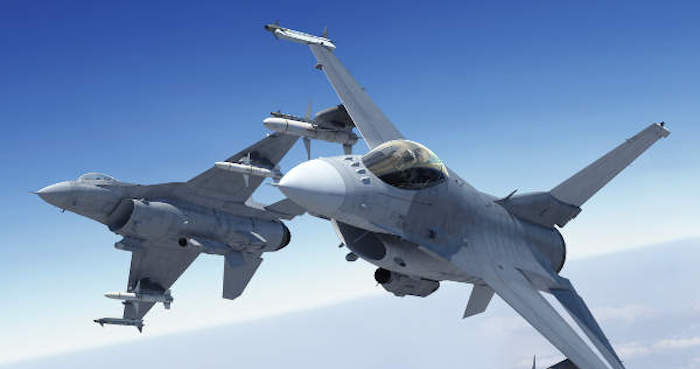 Máy bay F-16V (ảnh: Airforce Technology). Một chiếc chiến cơ F-16 mới nâng cấp lên V của Đài Loan đã rơi xuống Biển Đông ngày 11/1/2022.