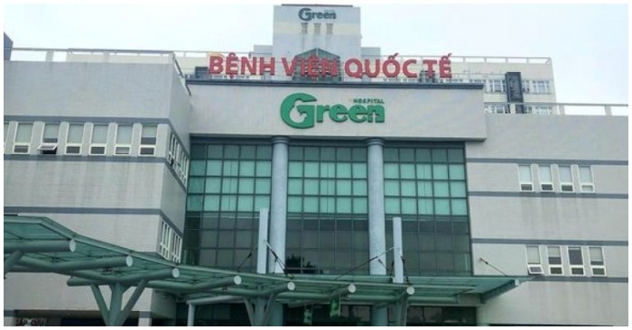 Bệnh viện Quốc tế Green (ảnh chụp màn hình trên báo VietNamNet).