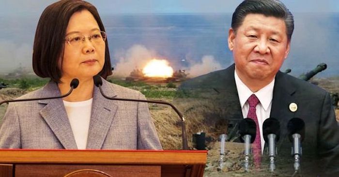 Liệu Trung Quốc có xâm lược Đài Loan nếu xảy ra chiến tranh Nga - Ukraine (ảnh: Express).