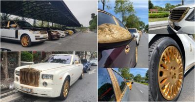 Video: Chiêm ngưỡng dàn xe mạ vàng của đại gia buôn lợn ở Hải Dương