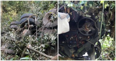 Vụ xe tải lao xuống vực 6 người tử vong: Xe 2 chỗ nhưng chở 9 người