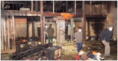 Cháy nhà trong đêm ở Lào Cai, 2 cháu bé thương vong