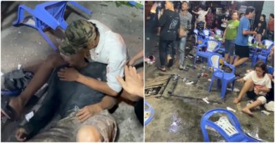 Ôtô lao vào quán nhậu ven đường ở TP. HCM, nhiều người bị thương