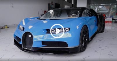 Video: Nhóm thanh niên Việt dựng ‘siêu xe’ Bugatti Chiron từ vật liệu rẻ tiền