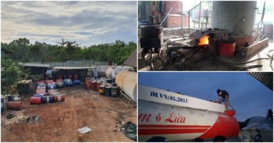 Vụ nấu dầu DO giả “khủng” ở Bà Rịa – Vũng Tàu: Tạm đình chỉ Bí thư và Chủ tịch xã
