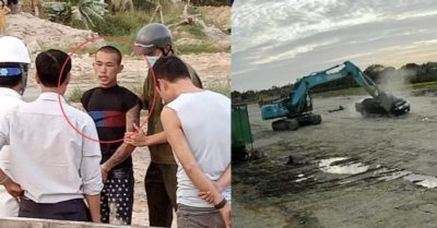 Vụ máy múc đập nát ôtô và xe tải mặc kệ người bên trong: Tài xế khai gì?