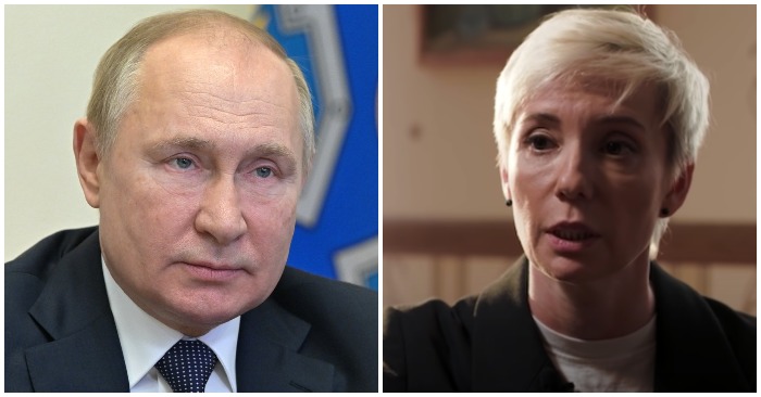 Diễn viên Nga Chulpan Khamatova (bên phải) nói rằng nếu muốn về Nga, cô phải xin lỗi vì đã gọi cuộc chiến của Tổng thống Vladimir Putin tại Ukraine là cuộc xâm lược (ảnh: Wikimedia Commons/Youtube).