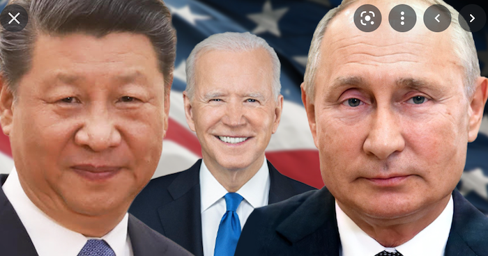 Giới quan sát cho rằng Trung Quốc không sợ ông Biden khi Mỹ cảnh cáo Bắc Kinh không được hỗ trợ cuộc xâm lược của Nga (ảnh chụp màn hình Ohio Star).