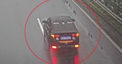 Ôtô ‘nhái’ biển xanh, chạy ngược chiều trên cao tốc do nhầm đường