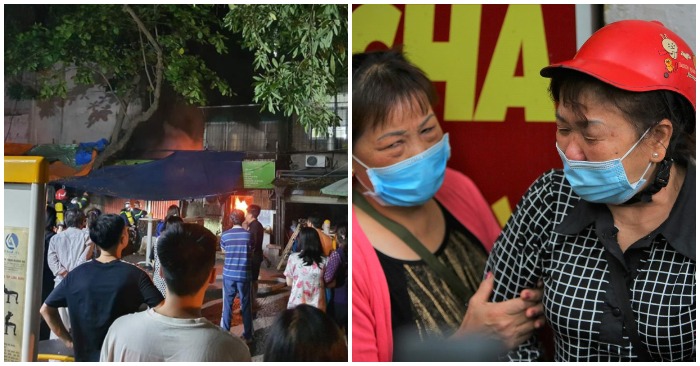 Người nhà nạn nhân vô cùng đau xót khi nhận được tin (ảnh chụp màn hình trên báo VietNamNet).
