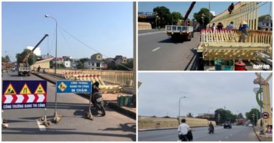 Tháo dỡ lan can cầu như ‘hàng rào nhà tù’ ở Quảng Trị