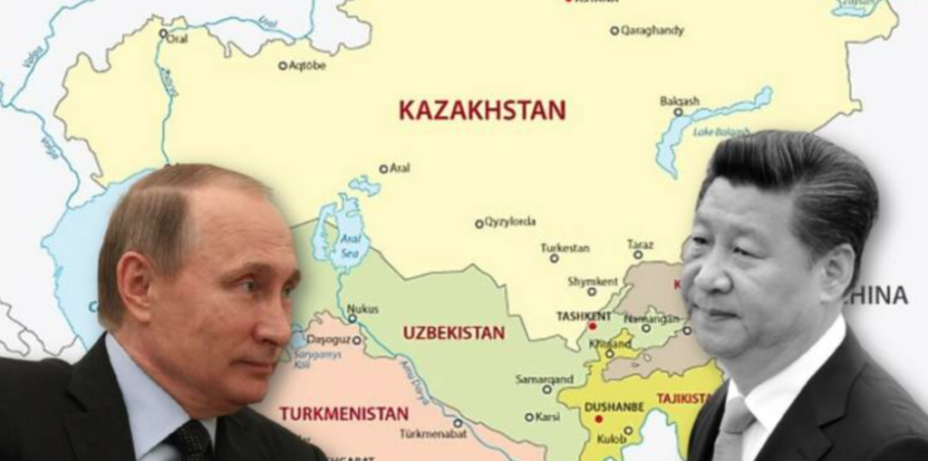 Trung Quốc buộc phải rút lui khỏi Kazakhstan, quốc gia được coi là "sân sau" của Nga (ảnh chụp màn hình TFI).