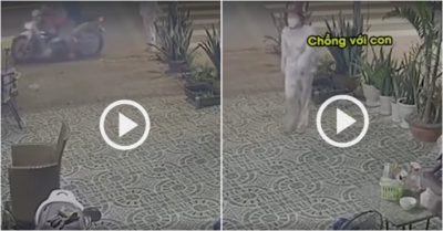 Video: Chồng bỏ quên vợ tại quán ăn