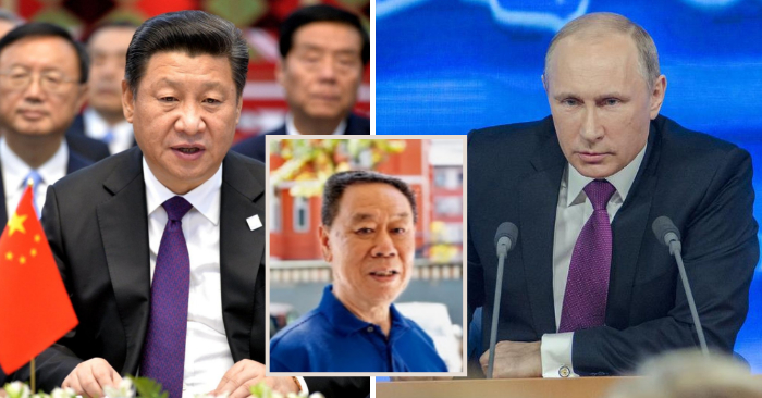 Cựu Đại sứ Trung Quốc Cao Ngọc Sinh (ở giữa) nói rằng Nga sẽ thua trong cuộc chiến tại Ukraine (ảnh: Wikimedia Commons/Max Pixel).