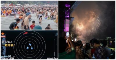 Tin sáng 1/5: ‘Biển người’ đi xem pháo hoa; Lính Trung Quốc sẵn sàng nổ súng ở Biển Đông