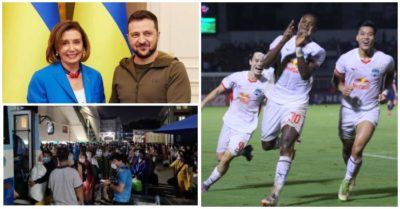 Tin sáng 2/5: ‘HAGL có quyền tự hào’; Nga xâm phạm không phận Đan Mạch, Thụy Điển