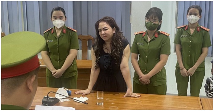 Công bố quyết định khởi tố bị can, lệnh bắt tạm giam đối với bà Nguyễn Phương Hằng (ảnh: baochinhphu.vn)