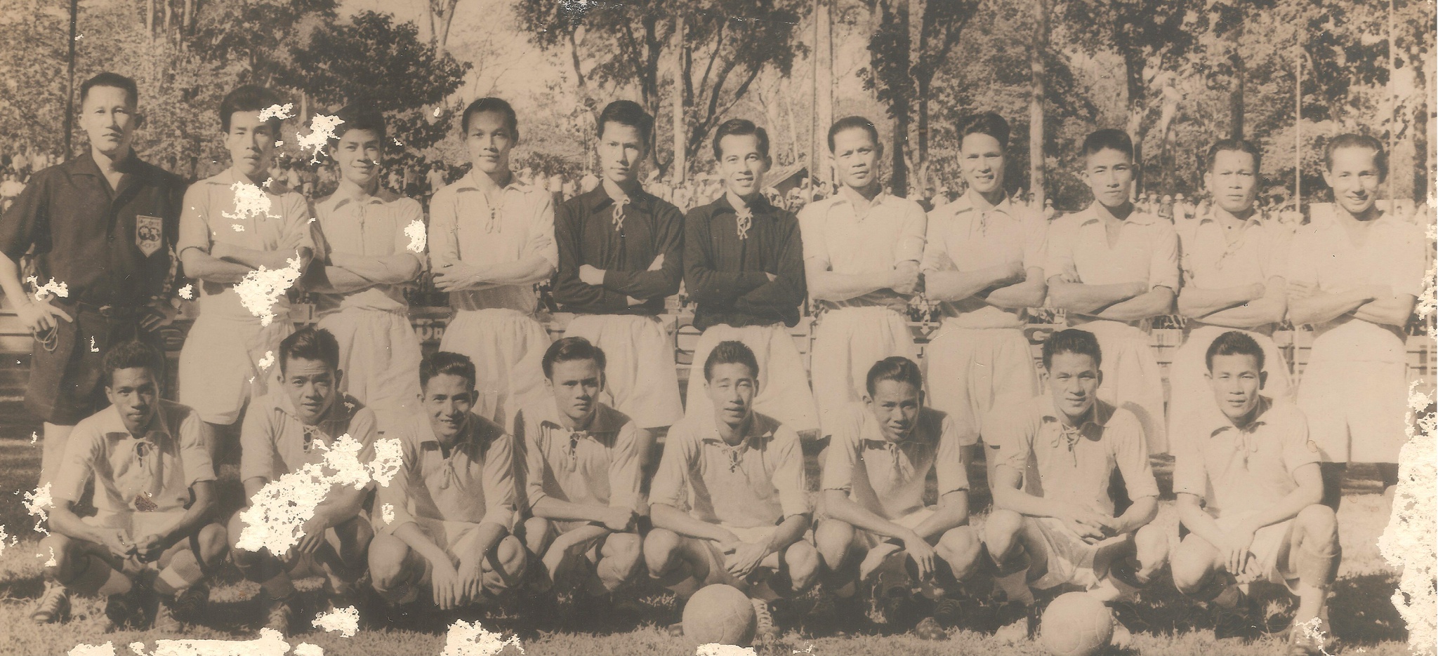 Một số cầu thủ miền Nam Việt Nam vô địch SEA Games 1 (khi đó còn gọi là SEAP Games 1959)
