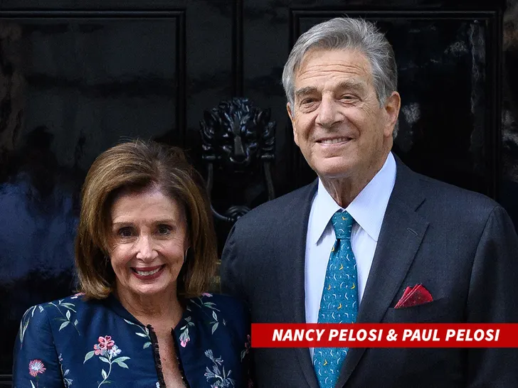 Vợ chồng Pelosi, Chủ tịch Hạ viện Mỹ (ảnh: Getty).