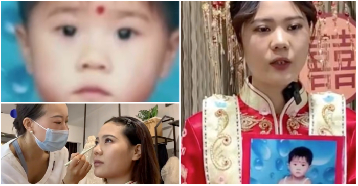 Bai Xuefang hi vọng tìm được cha mẹ ruột trước lễ cưới của cô (ảnh: SCMP).