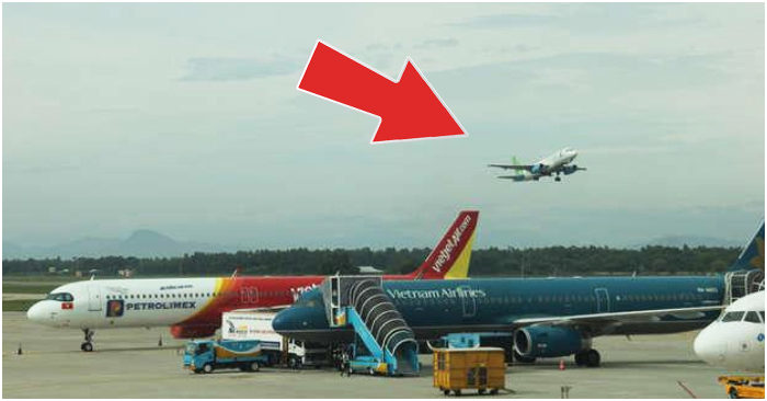 Hành khách hoảng sợ sau pha hạ cánh hụt ở sân bay Đà Nẵng