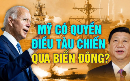 Mỹ có quyền điều tàu chiến qua Biển Đông hay không?