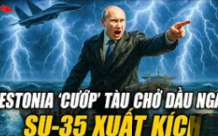Chấn động Baltic: Estonia ‘cướp’ tàu Nga; Ukraine rung chuyển, hàng chục căn cứ bốc cháy